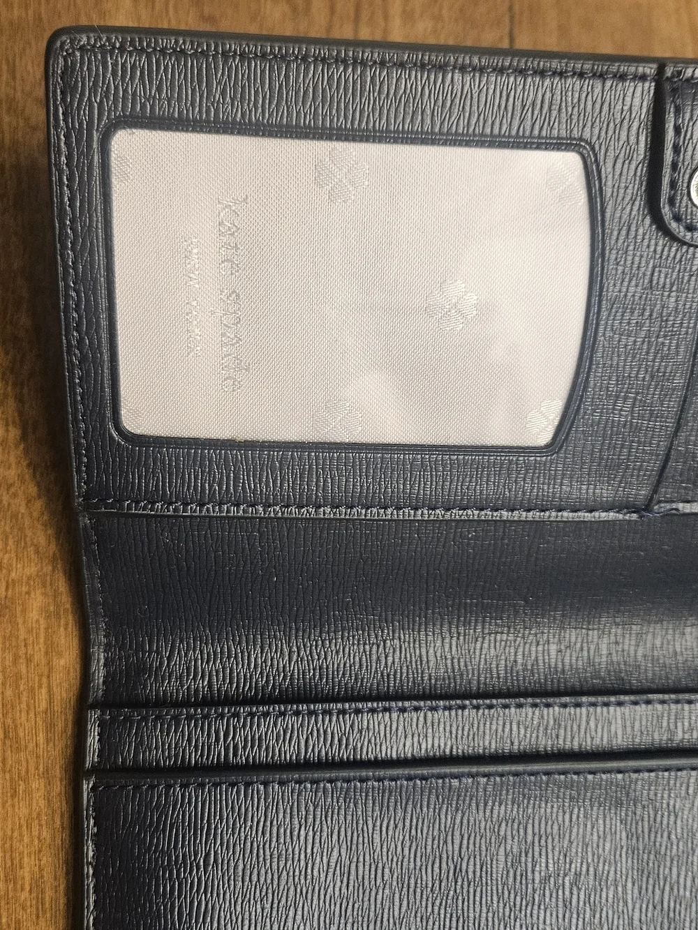 kate spade Light Blue and Navy Wristlet Wallet